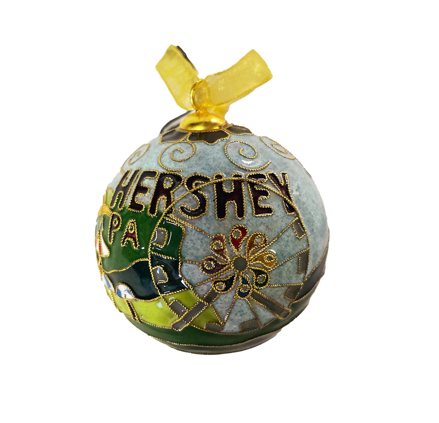 The Hotel Hershey Cloisonne Glass Ornament