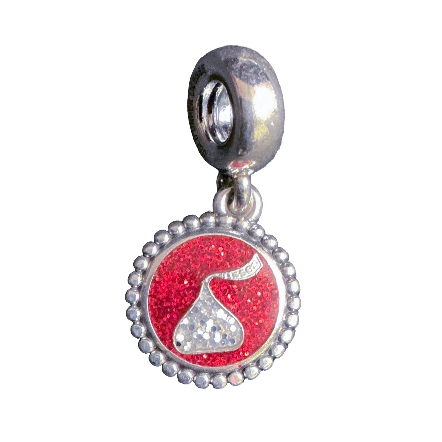The Hotel Hershey Red KISSES Dangle Charm